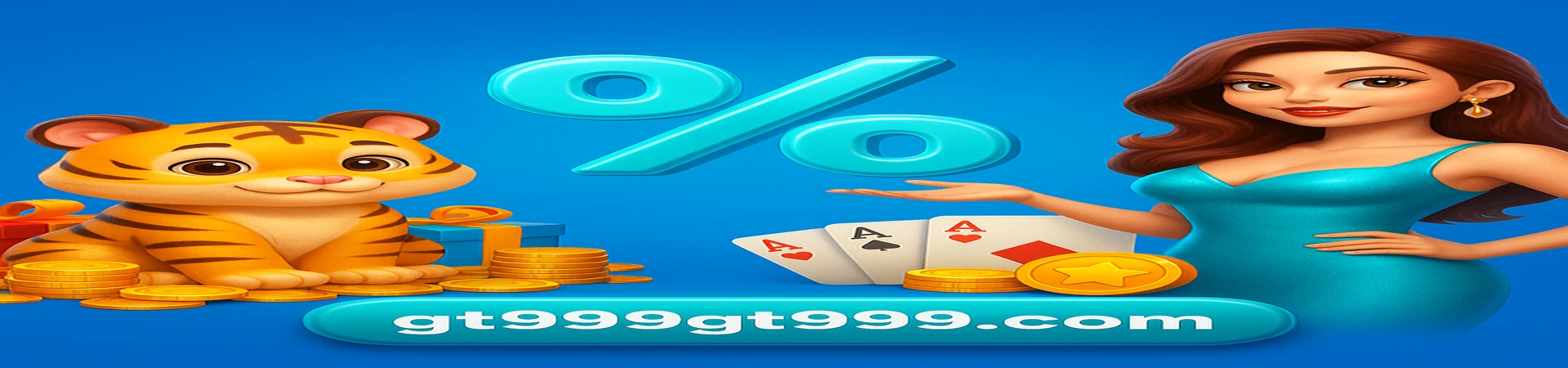 GT999-এ ৩% অবিলম্বে ক্যাশব্যাক পাওয়া যায়—আপনি জিতবেন বা না পান। মিষ্টি বাঘ ও রাজকুমারীর সাথে গেমিং জগতে যোগ দিন এবং প্রতিটি গেমে পুরস্কারের সুযোগ পান।
